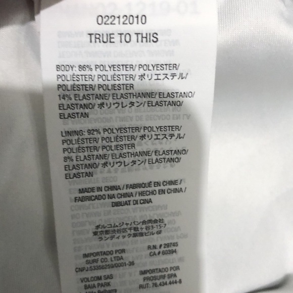 VOLCOM It's A New Dot Hipster Swim Bottom - Women's Size XS - Picture 4 of 4